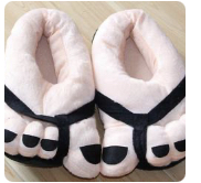 Big feet adult slippers free size