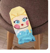 princess cinderella socks size 13/17 years