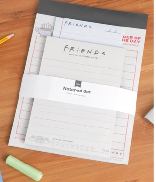 Friends notebook set