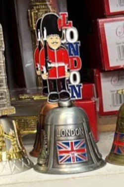 London Shaped Dinner Bell