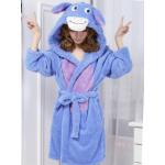 eeyore robe Blue Winnie the pooh Robe adult robe S