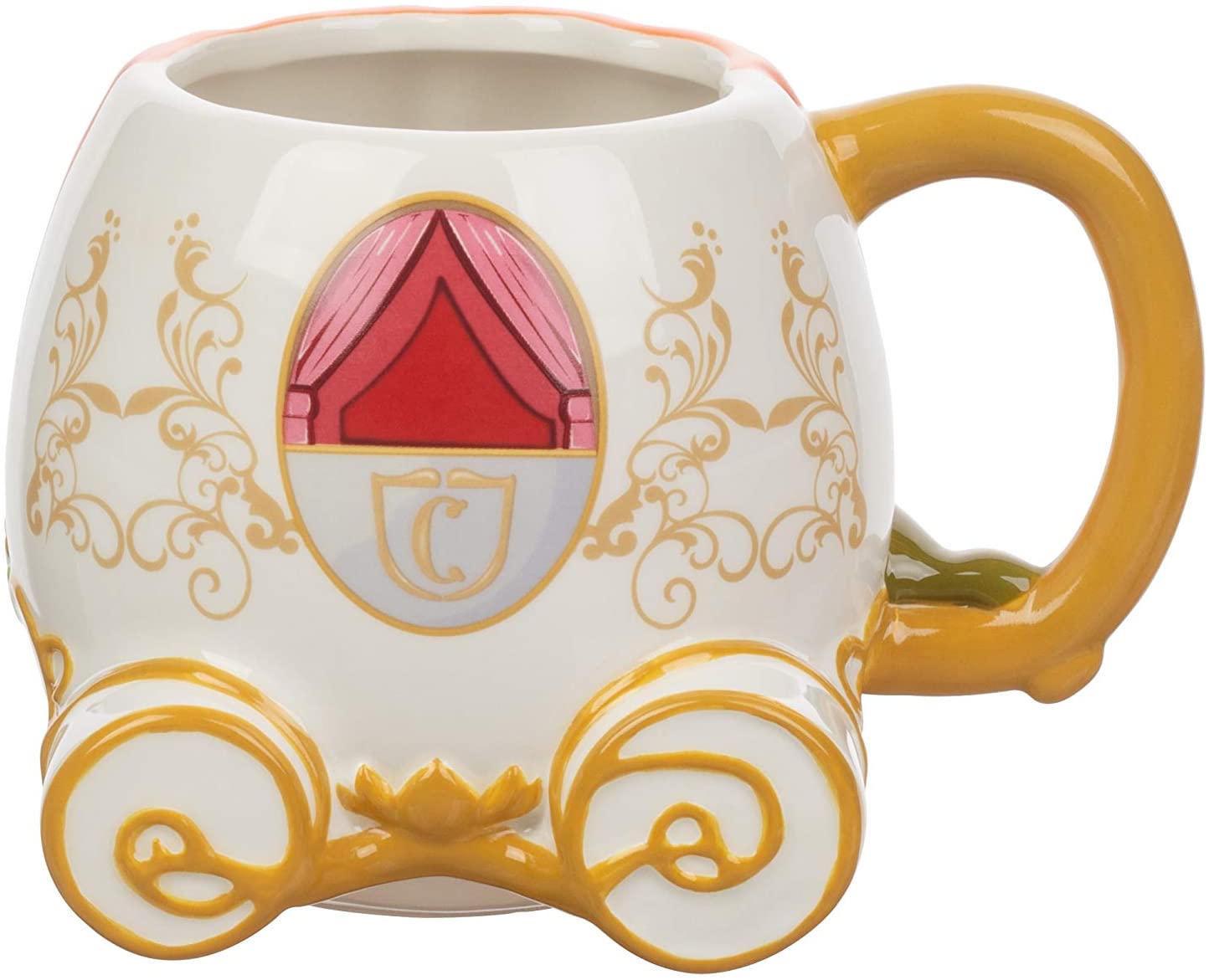 Cinderella mug Pumpkin Sculpted Ceramic Mug