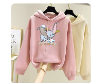 Dumbo hoodie jaket adult size L