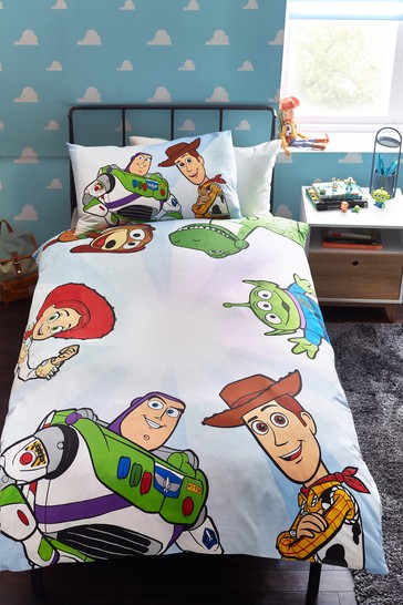 Toy story woody buzz duvet single size 200x135 cm