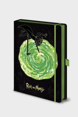 Rick and morty notebook