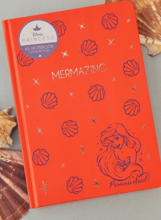 Little mermaid Ariel notebook A5