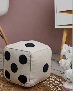 Dice cushy Game cushion