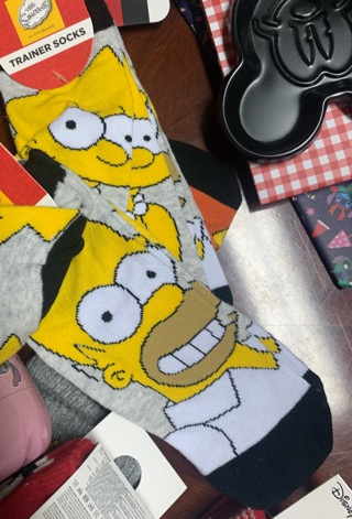 Simpson adult socks set