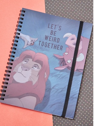 Simba lion king notebook