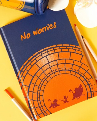 Simba lion king notebook