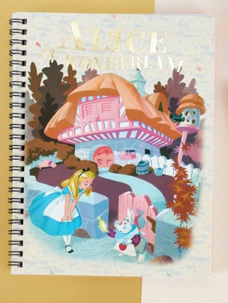 Alice notebook CHESHIRE cat