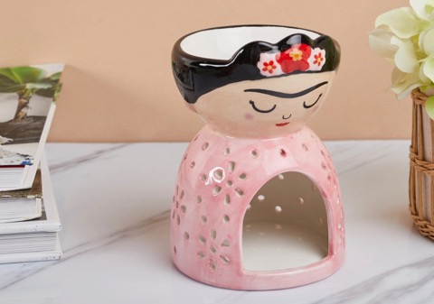 Frida oil burner Candle Holder