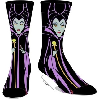 Maleficent Villian socks adult size