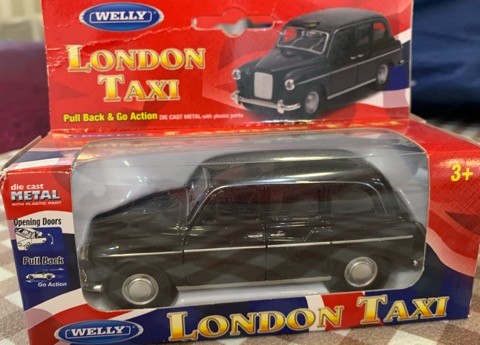 London taxi car figure