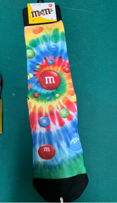 M&ms socks adult size