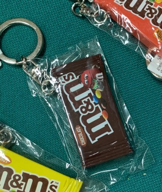 M&ms keyring