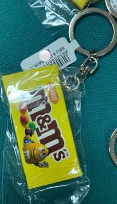 M&ms keyring