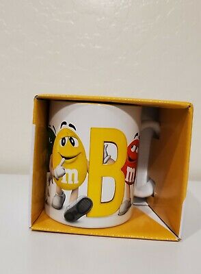 M&ms letter mug