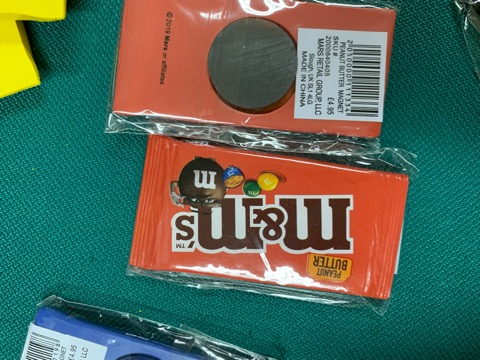 M&ms magnet