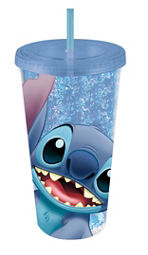 Stitch straw bottle