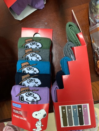 Snoopy socks adult size