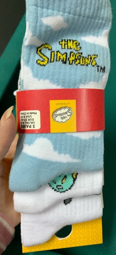 Simpson socks adult size set