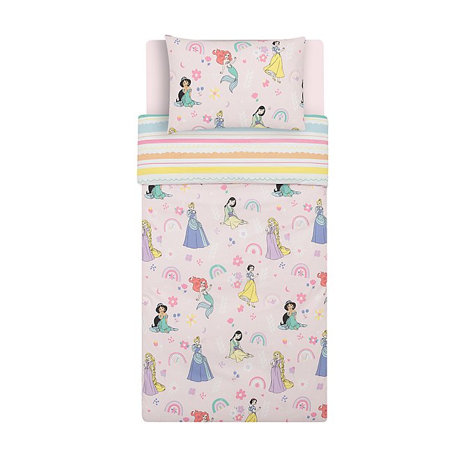 Princess duvet bed single 200x135 belle snow white cinderella