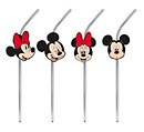 Mickey Minnie Mouse steel straw set