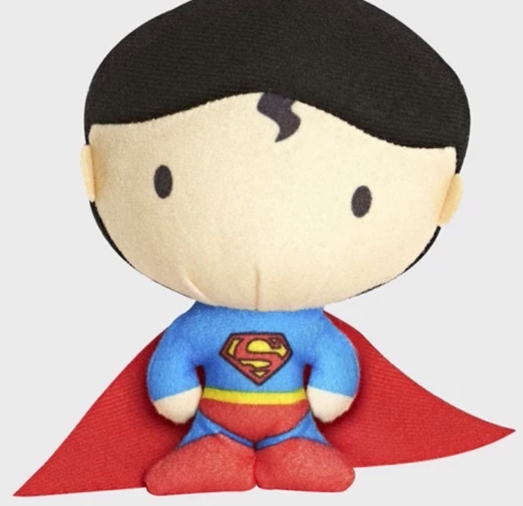 Superman plush mini size cushion