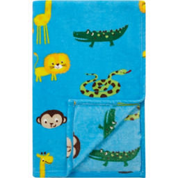 Animals blanket throw lion giraffe snake monkey 120x150