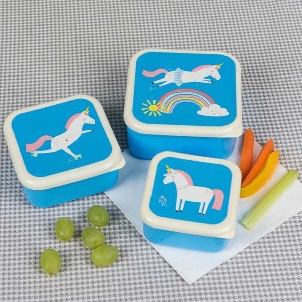 Animal Unicorn lunch box set