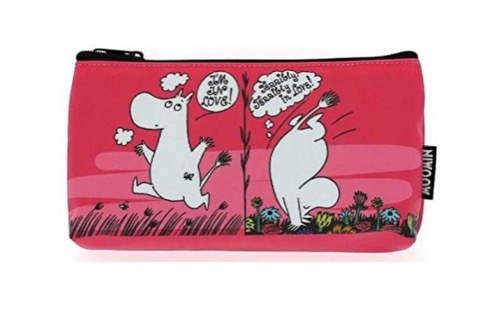 Moomin bag pencil case makeup bag