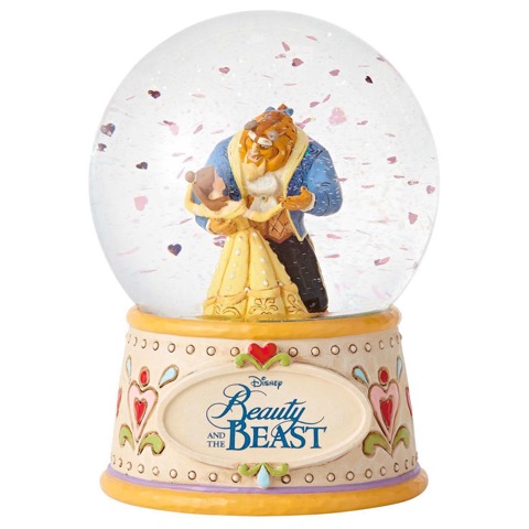 Beauty and the beast Snowglobe belle