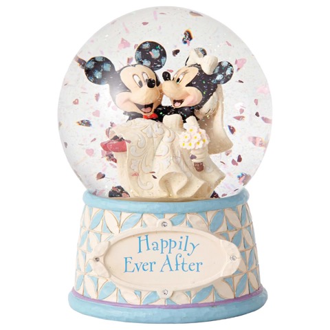 Mickey Mouse Snowglobe Minnie Mouse weeding