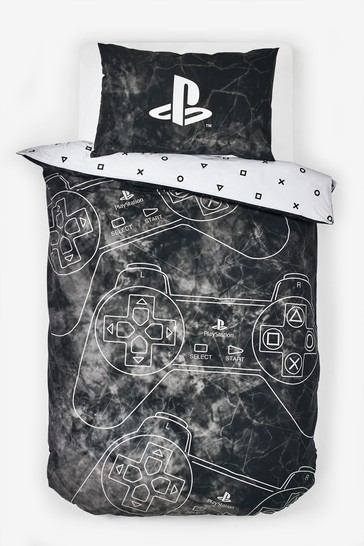 Playstation duvet single glow in dark 200x135 cm