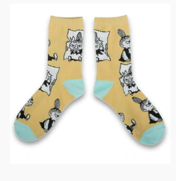 Moomin socks adult size little my