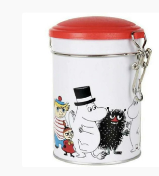 Moomin tin mediom size