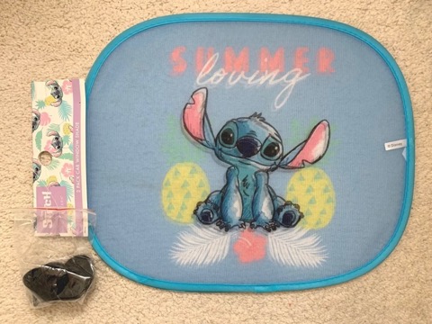 Stitch car sunshade