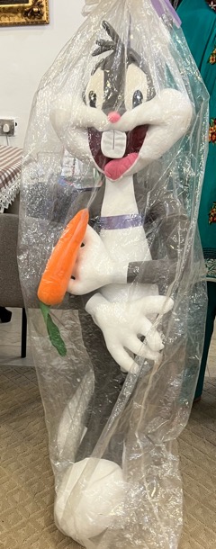 LOONEY TUNES BUGS Bunny Plush 120 cm