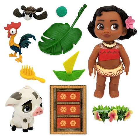 Moana Animators' Collection Mini Doll Play Set