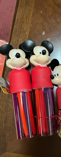 Mickey Mouse pen painting colors