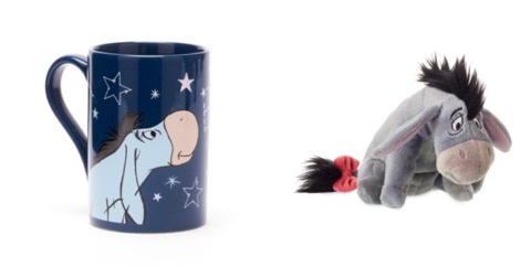 Eeyore mug plush winnie the pooh mug