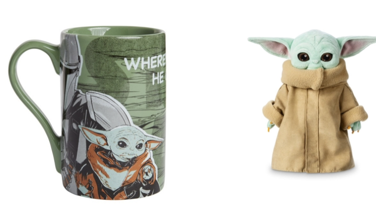 Yoda mug star war & plush