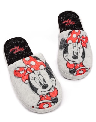 Minnie Mouse slippers adult size UK 5/6