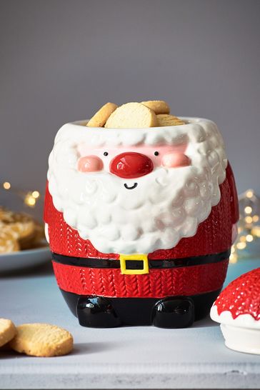 Santa cookie jar 