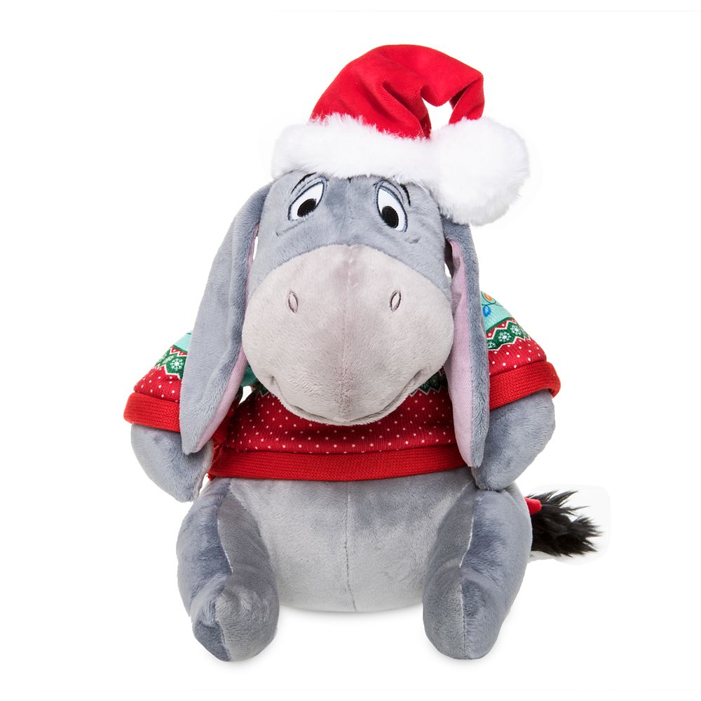 Eeyore plush Christmas Winnie the Pooh plush