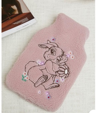 Bambi bunny hot water bottle