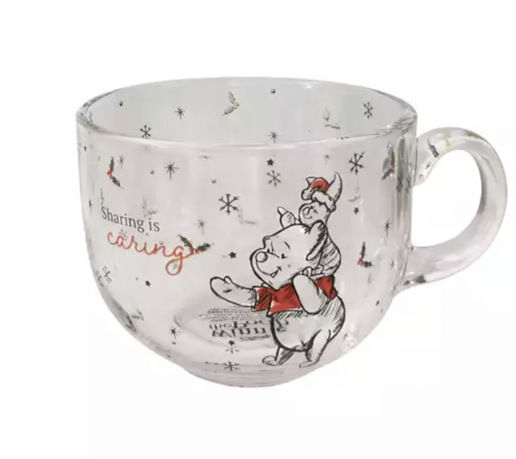 Winnie the Pooh glass pooh mug