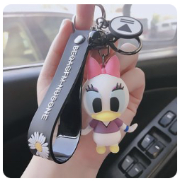 Daisy duck keyring