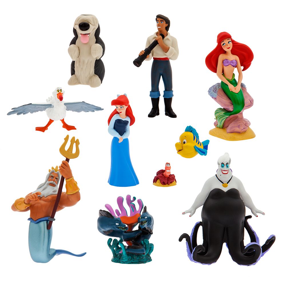 Little mermaid play set 